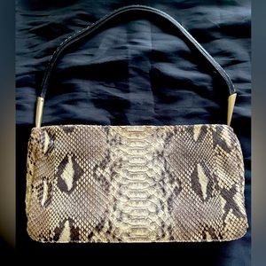 Bottega Veneta python purse